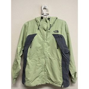 The North Face Green and Gray Ski Jacket